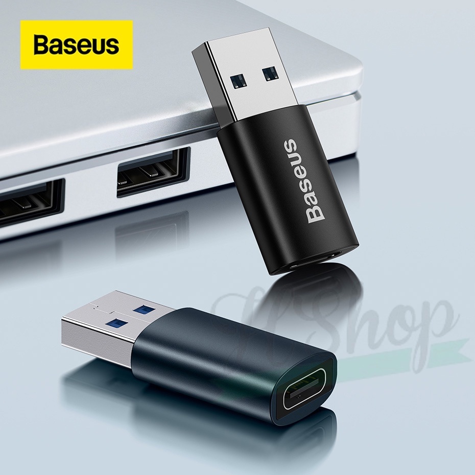 Baseus Type C to USB 3.1 Adapter OTG USB Adapter Female Converter For  pro Air Samsung S10 S9 USB OTG Connector- HSHOP