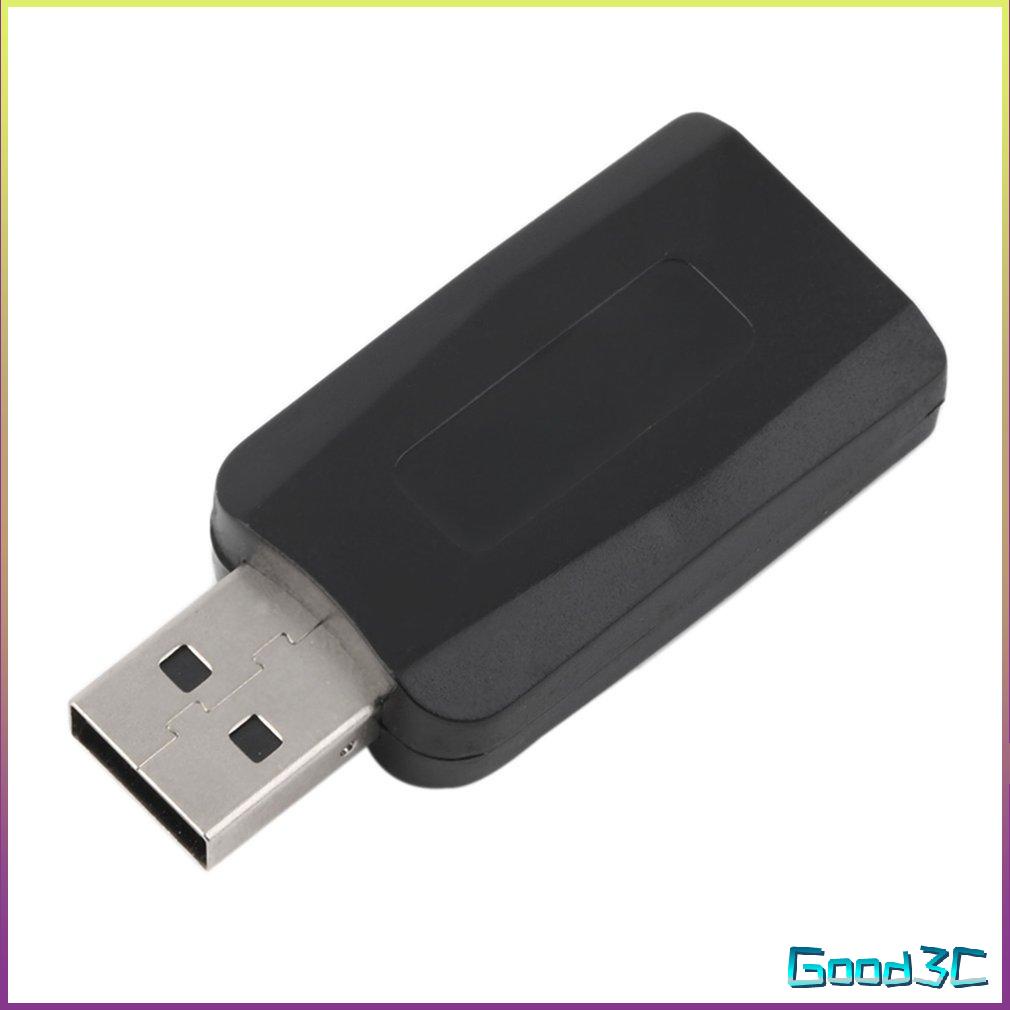 USB 2.0 Sang 3D Mic Loa Tai Nghe Âm Thanh Bộ Chuyển Đổi Thẻ 5.1 Cho Máy Tính Laptop