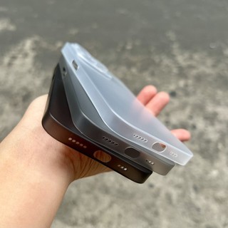 Ốp lưng nhám siêu mỏng iPhone 15 pro max - iPhone 15 pro - iPhone 15 plus - iPhone 15 -  iPhone 14 pro max - 14 pro