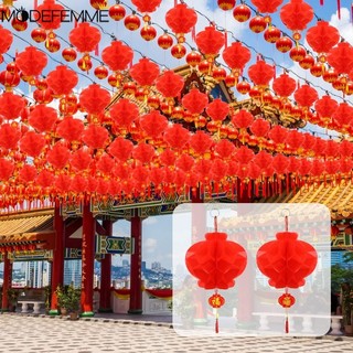 Lồng Đèn Giấy Treo Tường Trang Trí Năm Mới / Lễ Hội Truyền Thống Trung Hoa Bằng Nhựa / Lồng Đèn Giấy
