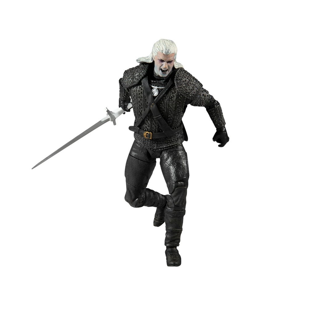 Mô hình McFarlane 🦇 The Witcher 7-inch 🦇  The Witcher Netflix Geralt Kikimora Battle