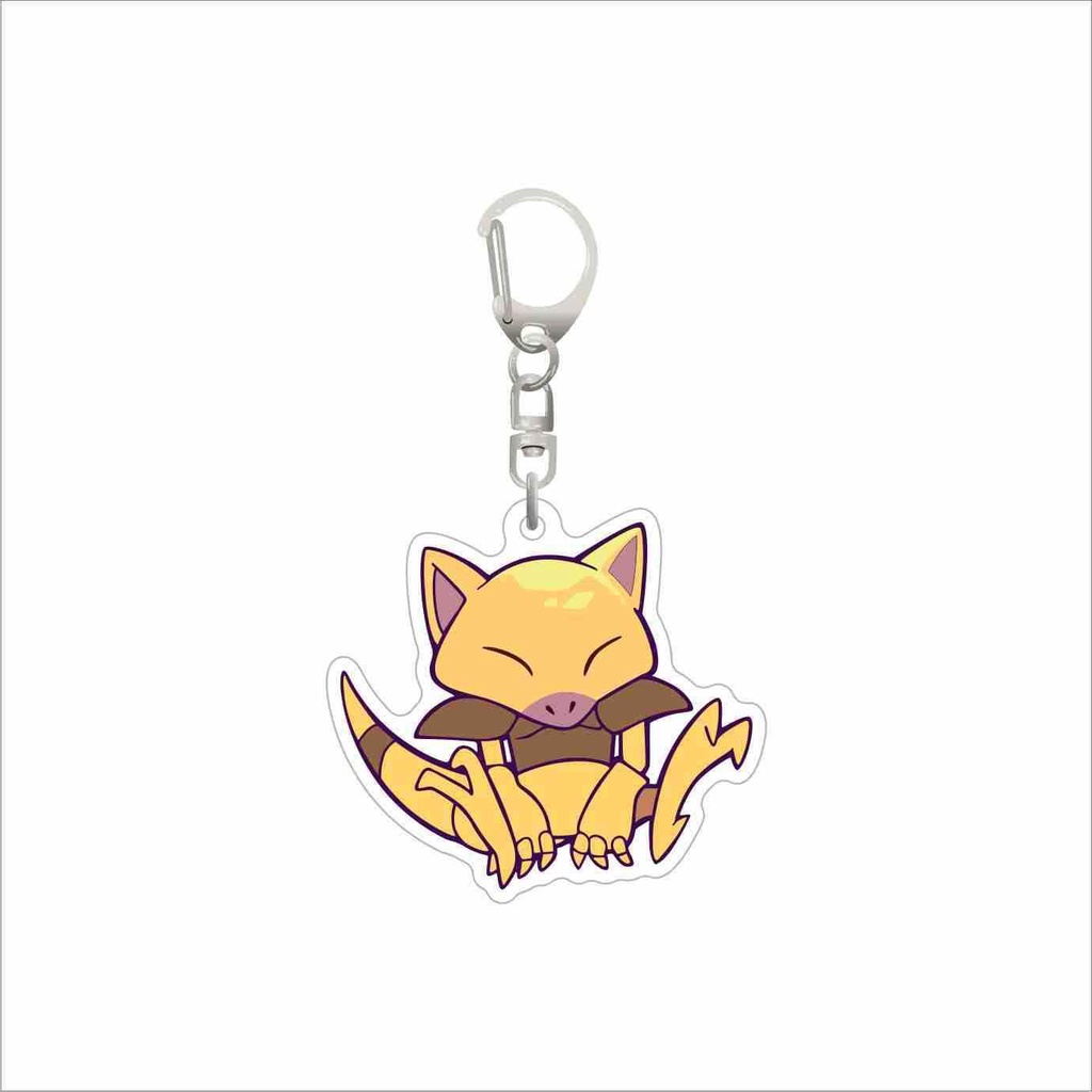 Pokémon Pokémon Acrylic Móc khóa Mặt dây chuyền ngoại vi Huy hiệu Trâm cài