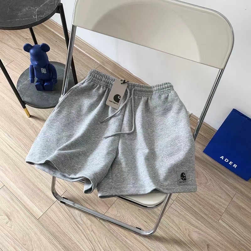Carhartt Quần Short Thể Thao Vải cotton Thoáng Khí Nhanh Khô Thêu logo Cá Tính Cho Nam