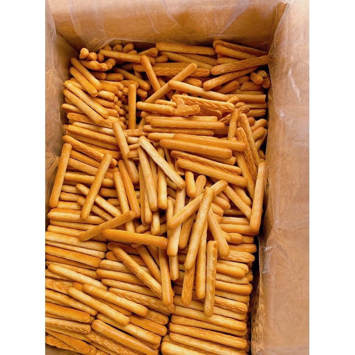 500G Bánh Quy Đũa Mặn Bơ Sữa, Bánh Quy Que Tăm