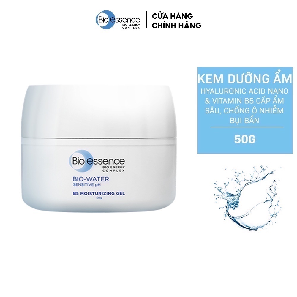 Kem dưỡng ẩm Bio-Essence Bio-Water B5 Moisturizing gel 50gr