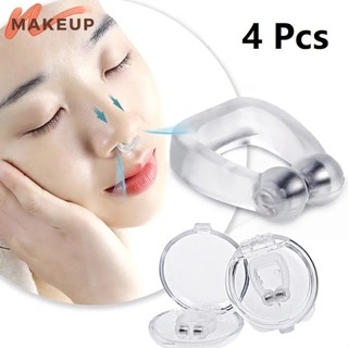 Kẹp mũi chống ngáy / kẹp mũi bằng silicone / chống ngáy / dễ thở cải thiện giấc ngủ