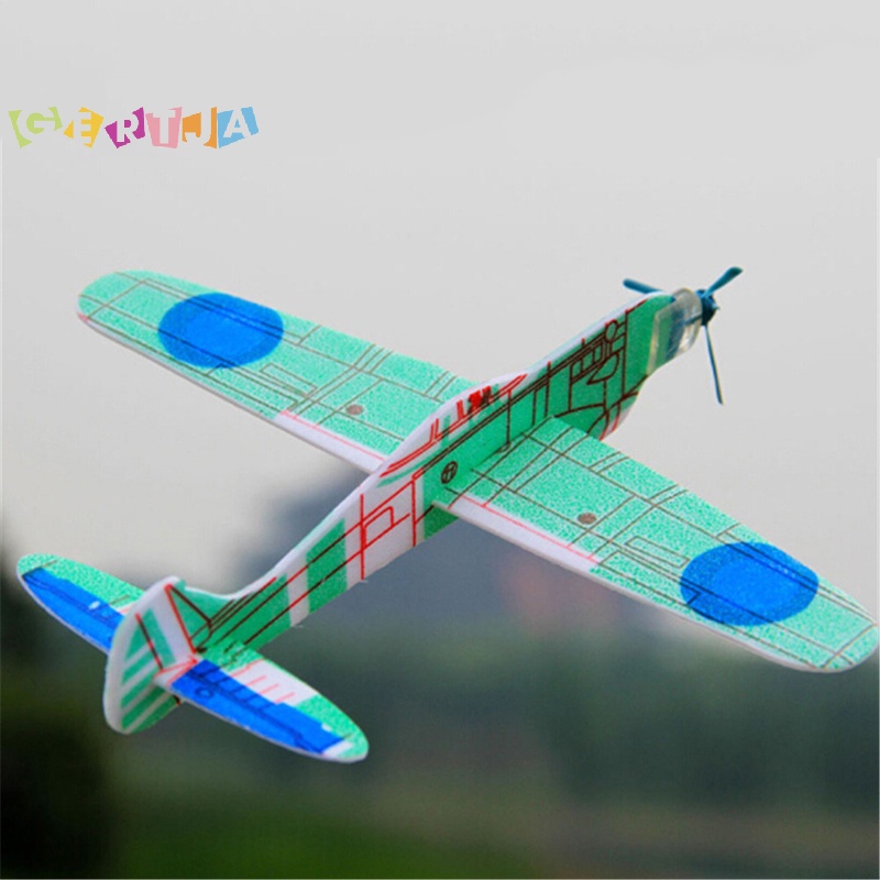Đồ Chơi Máy Bay Xốp Ném Tay 19cm Cho Trẻ Em