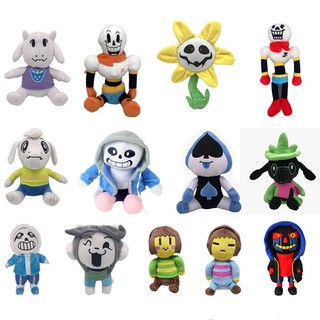ready stock Đồ Chơi Nhồi Bông Undertale SANS Chủ Đề Trò Chơi 20cm Phong Cách Dễ Thương Dành Cho Bé Undertale gift