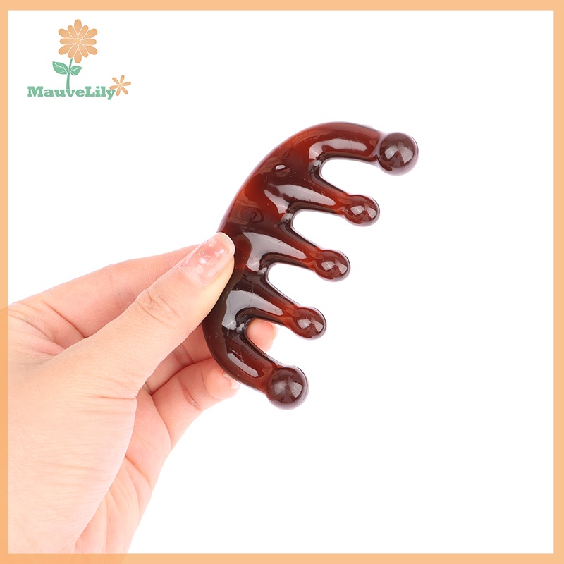 Lily 1 Lược Răng Thư Giãn Mát Xa Mặt / Cơ Thể