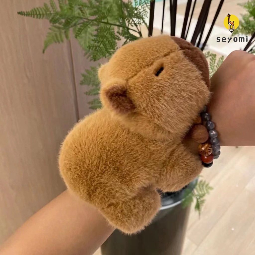 Capybara Vòng Đeo Tay Hình Thú Nhồi Bông Đáng Yêu Cho Bé