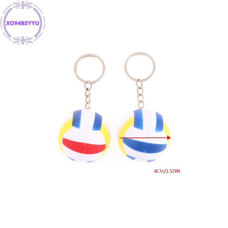 Xo94bsyu Móc Khóa Hình Quả Bóng Chuyền Thể Thao vn