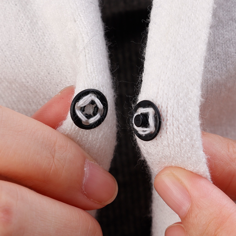 Fasters Set 30 Nút Bấm Bằng Nhựa abs Trong Suốt Chống Chói Dùng Để May Túi Xách / Áo Sơ Mi / Áo Sơ Mi diy