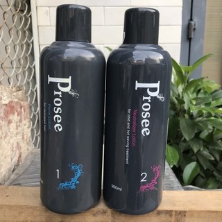 Thuốc uốn tóc Prosee dành cho tóc yếu 900mlx2 ( NEW )