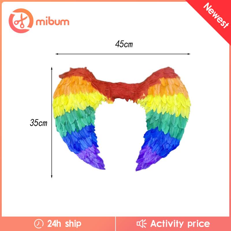 Phụ Kiện Hóa Trang halloween Thiên Thần 3d Có Dây Thun Co Giãn