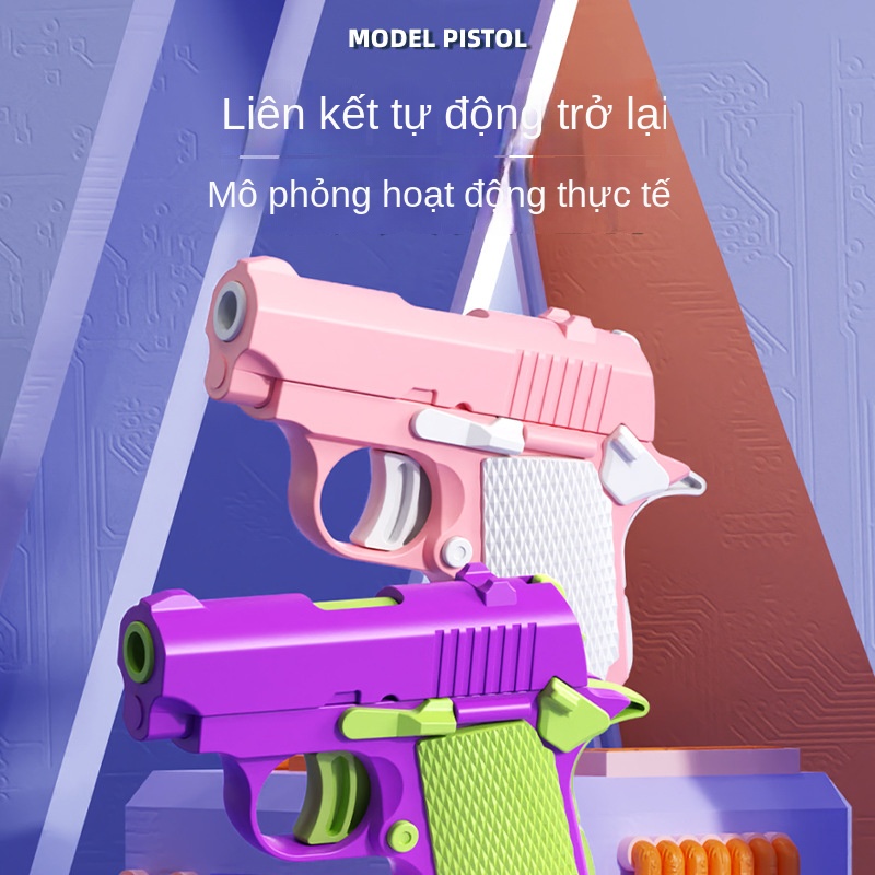 Mô Hình Đồ Chơi Dao Và Bức Xạ mini 3d m1911