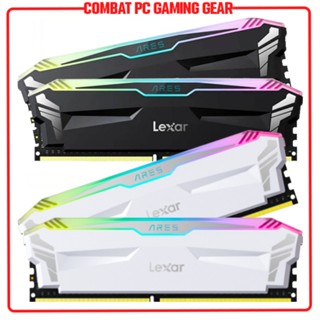 Ram Máy Tính Lexar Ares RGB DDR4 16GB 3600Mhz (8Gbx2) Black/White - Hàng chính hãng NPP Mai Hoàng