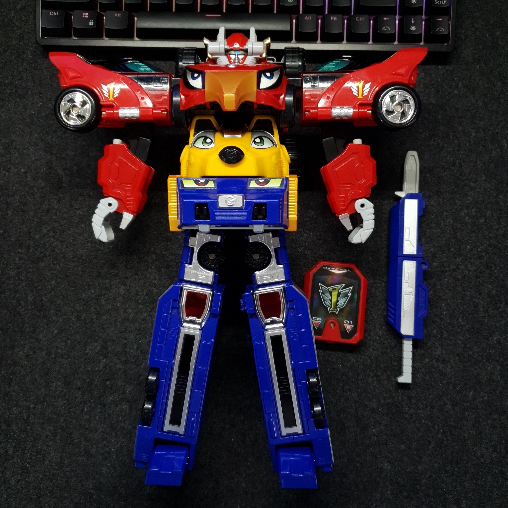 Xả hết Dx Go-onger 2008 | Đồ Chơi Siêu Nhân Cơ Động | Engine Sentai Go-onger | Bandai tặng kèm xe