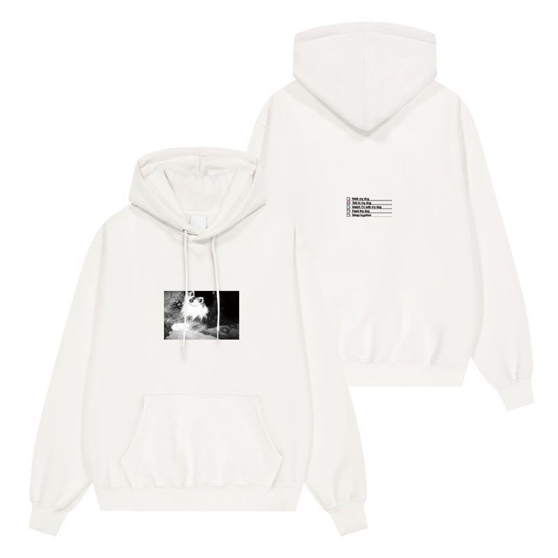 Áo hoodie In Hình Bts Jin v taehyung album layover Thời Trang Xuân Thu Hàn Quốc Dành Cho Nam Nữ
