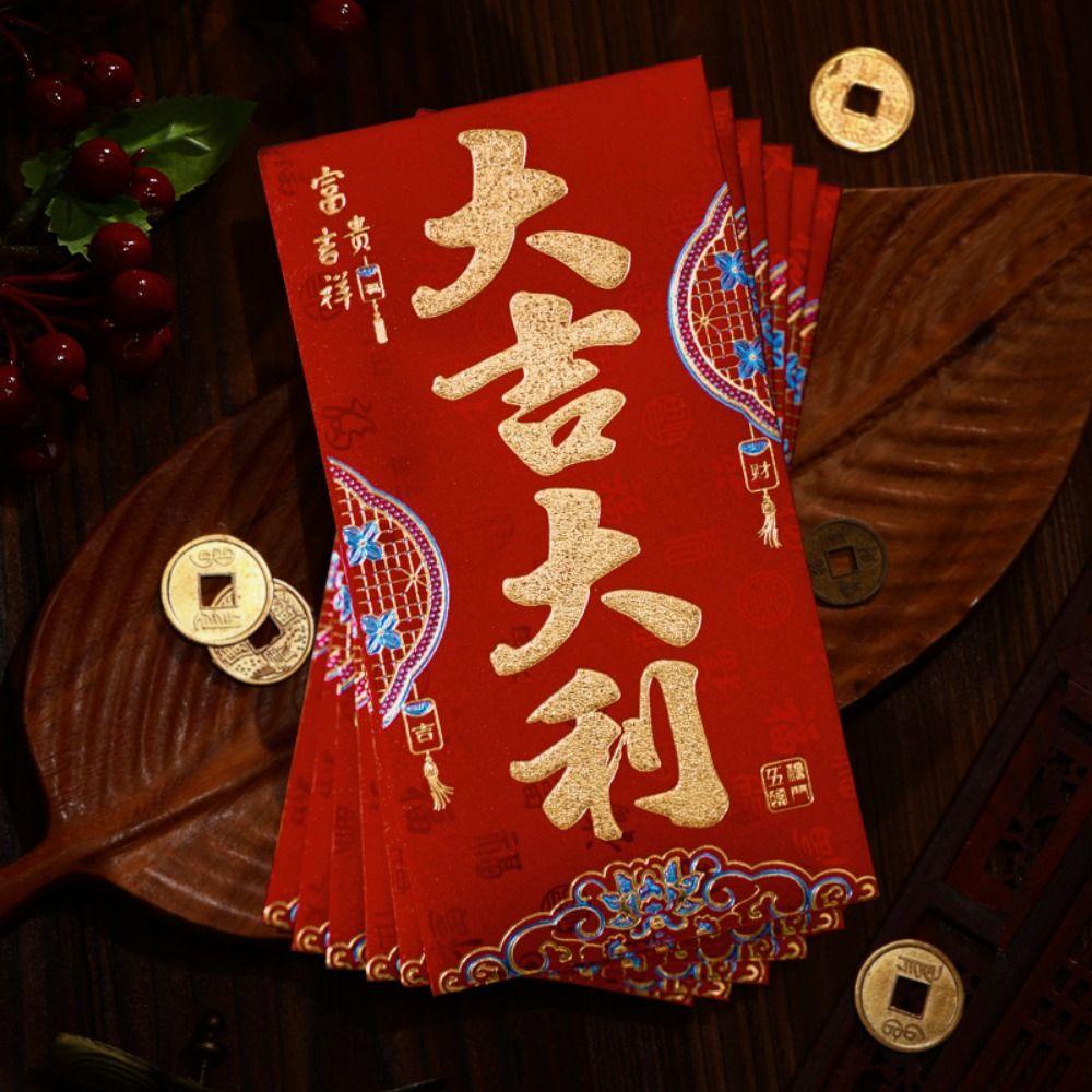 Rebuy Bao Lì Xì Đỏ May Mắn Cho Năm Mới, Chúc Mừng Năm Mới, Chúc Mừng Lễ Hội Mùa Xuân Chúc Phúc Trung Quốc