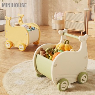 Xe đẩy siêu thị cho bé，Xe Đẩy Đồ Chơi, Xe đẩy mua sắm cho trẻ em Công suất lớn dễ thương đa chức năng để lưu trữ đồ chơi