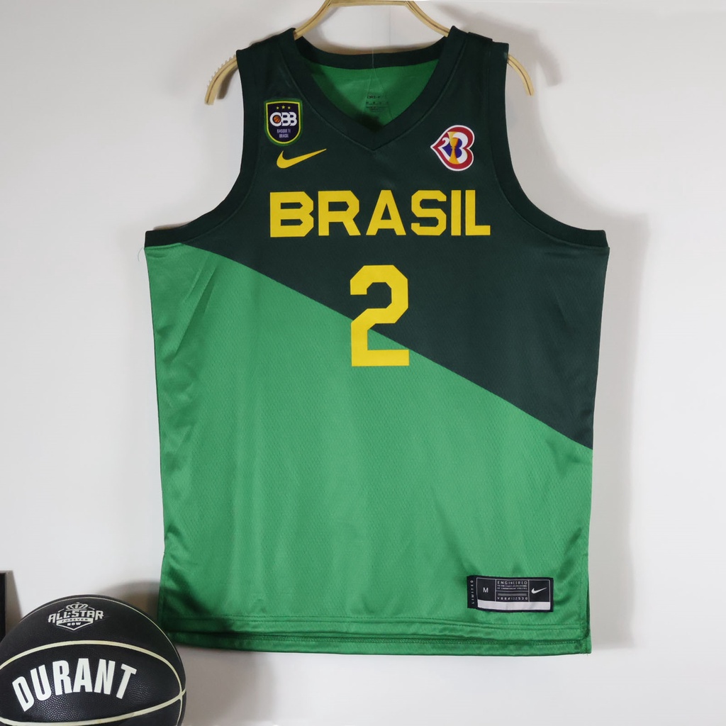 Áo Bóng Rổ Đội brazil Ấn Tượng #2YAGO Áo Sơ Mi Không Tay Thời Trang Dành Cho Nam