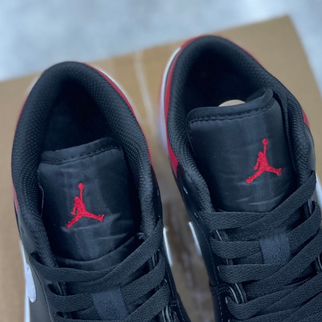 Giày thể thao sneaker  -  Air JD 1 Low 'Alternate Bred Toe'