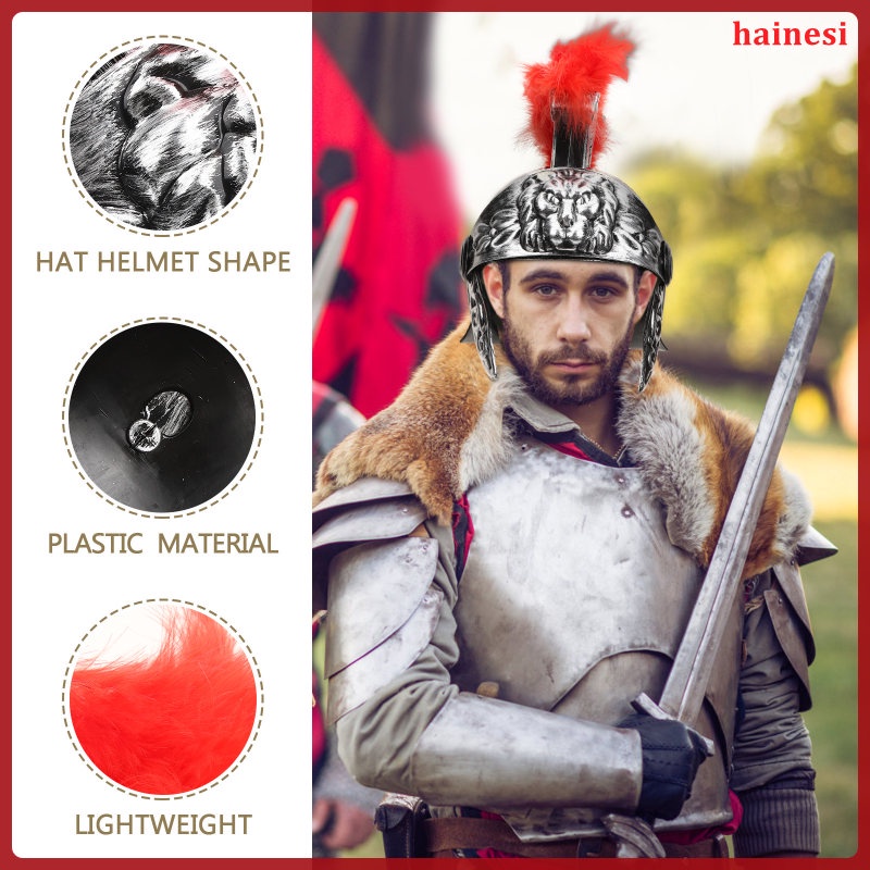 Mũ Bảo Hiểm Hóa Trang Chiến Binh La Mã Cho Thanh Thiếu Niên