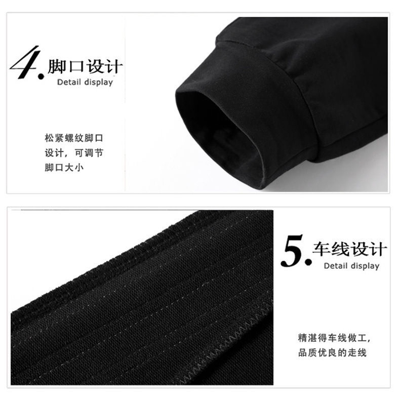 Set Đồ Thể Thao 2 Lớp Có Khóa Kéo Thời Trang Xuân Thu Cho Nam
