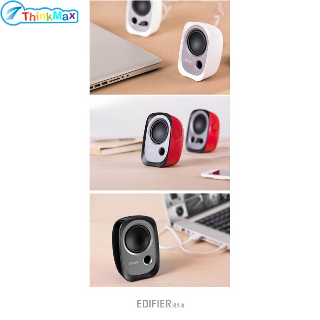 Loa edifier r12u Có Dây Jack 3.5mm Chuyên Dụng Cho laptop / Xe Hơi