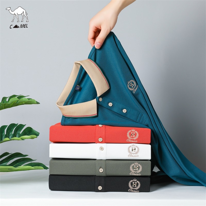 Áo polo Dài Tay 100% cotton Thời Trang Mùa Thu Dành Cho Nam