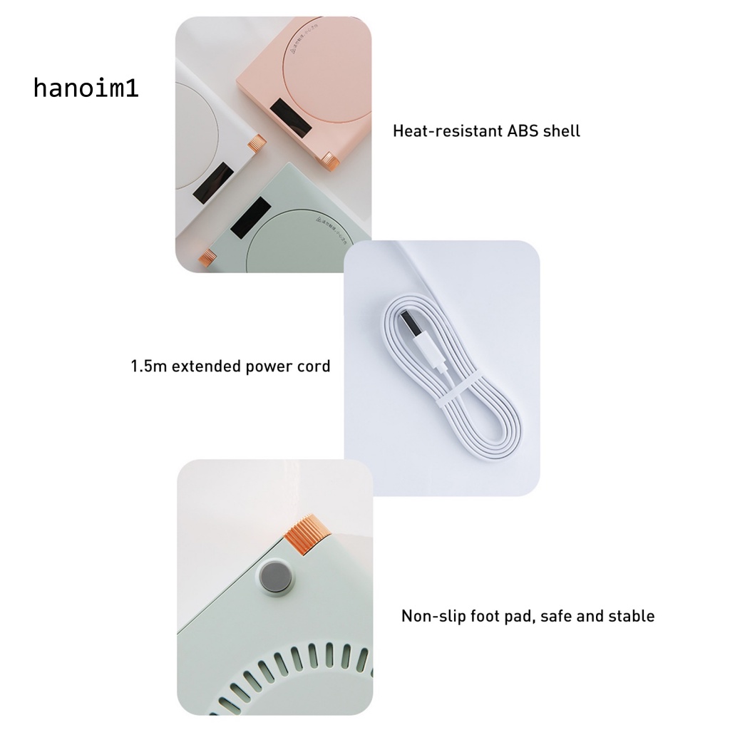 Đế Hâm Nóng Cốc Nước / Nhiệt Độ Kỹ Thuật Số 55 Độ Cắm usb
