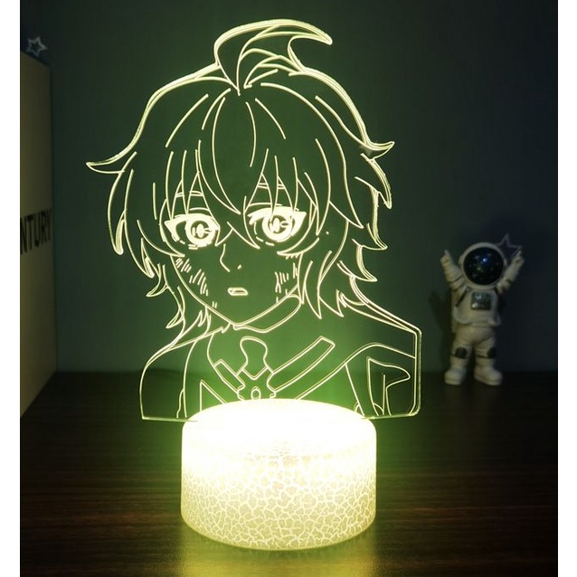 Seraph of the end Đèn ngủ 3D Seraph of the end Hình ngoại vi Đèn sáng tạo Quà tặng sinh nhật cho bạn