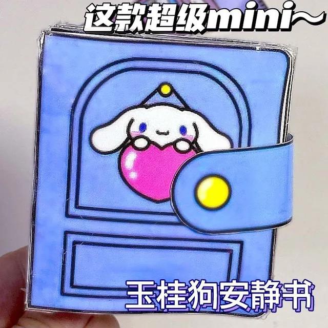 Sanrio Đồ Chơi Cuốn Sách Hình kuromi cinnamoroll melody Thủ Công diy Giúp Trẻ Phát Triển Trí Tuệ