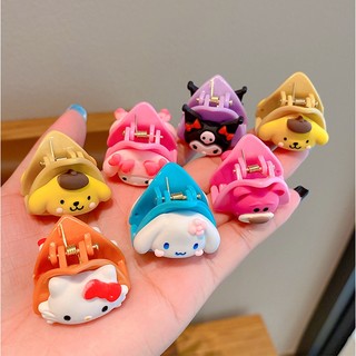 SANRIO Set 6 Kẹp Tóc Hình Cá Mập Dễ Thương
