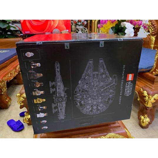 Mô hình LE GO Star Wars - Siêu Phẩm Phi Thuyền Millennium Falcon hàng siêu nét