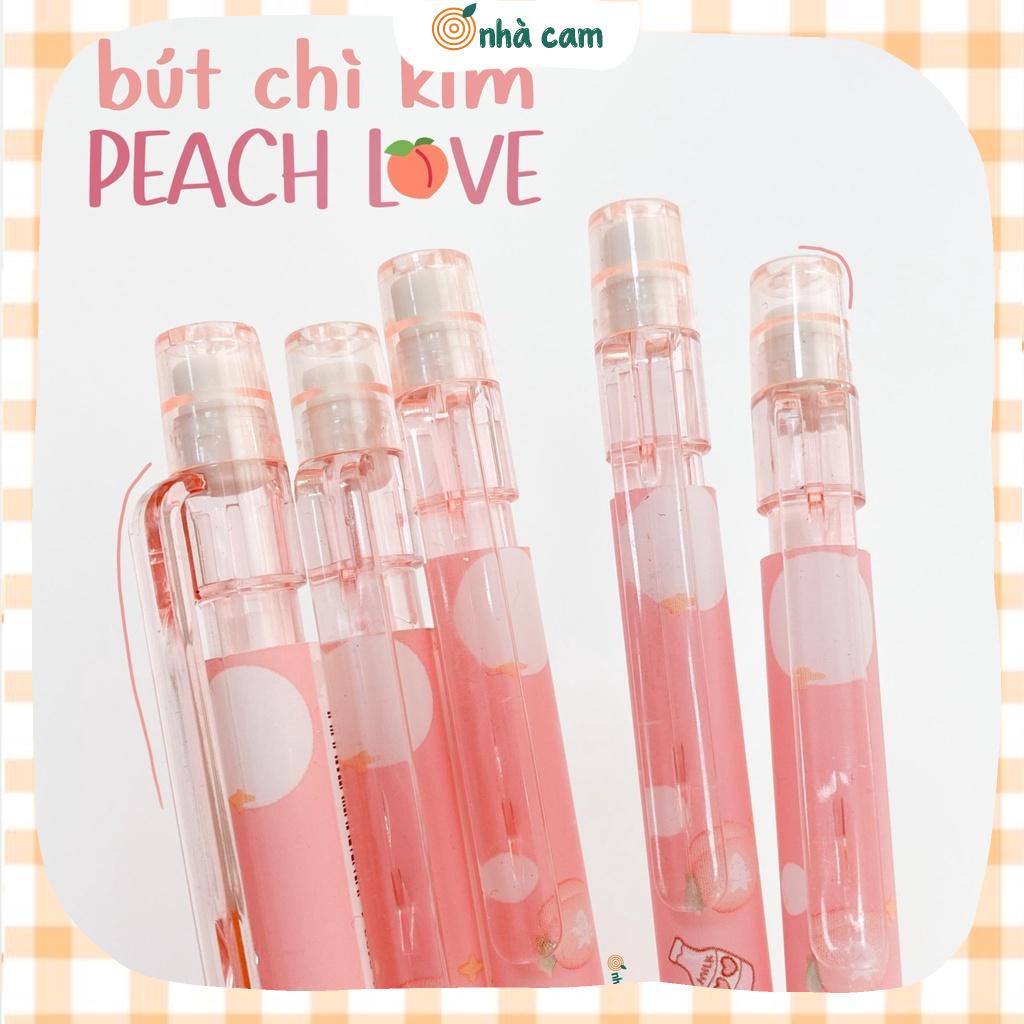 Bút Chì Kim Peach Love Nhà Cam