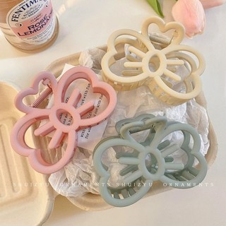 Set 2 Kẹp Tóc Cá Mập Lớn Hình Bướm
