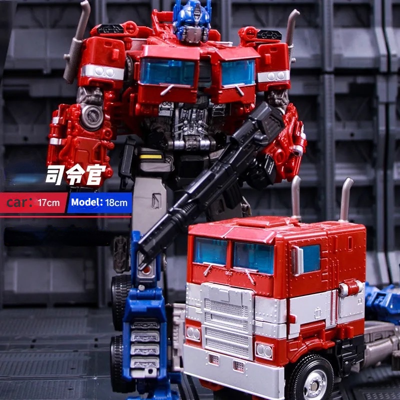Mô Hình Đồ Chơi Xe Hơi Biến Hình Rô Bốt Bằng Nhựa ABS 18CM Dành Cho Bé TraiTặng ô tô