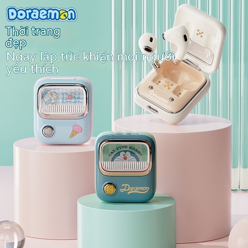 Tai nghe bluetooth Doraemon  tai nghe bluetooth
