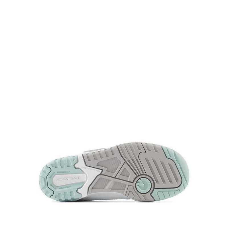 Giày Thể Thao New Balance 550 Bungge Lace with Top Strap Boy's - White