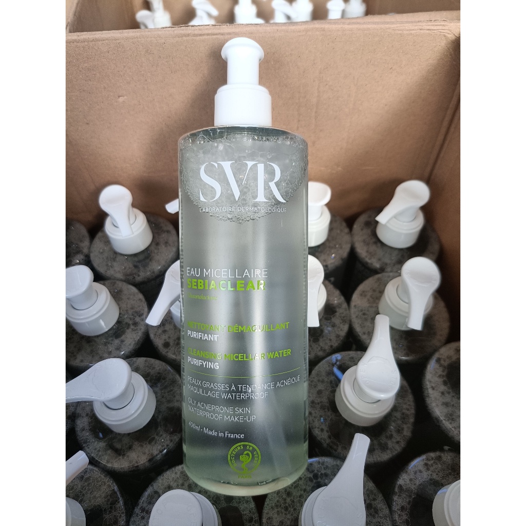 Nước Tẩy Trang SVR Sebiaclear Eau Micellaire 400ml Giúp Loại Bỏ Dầu Cho Da - Chính Hãng