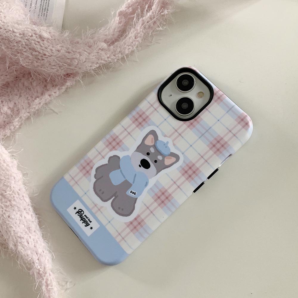 Vỏ Ốp Điện Thoại Cứng Hình Chú Cún Cho iphone 11 12 12pro 12promax 13 13pro 13promax 14 14pro 14promax 15 15pro 15promax