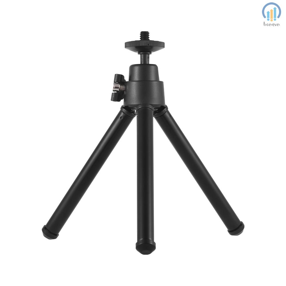 Extendable Desktop Tripod Stand Holder for Phone and ILDC Cameras - Mini Tripod with 0.5kg Max. Load