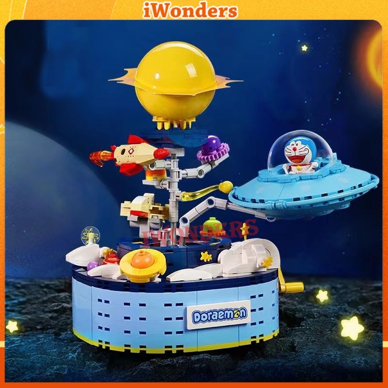 Doraemon Bộ Đồ Chơi Lắp Ráp Phi Hành Gia k20421