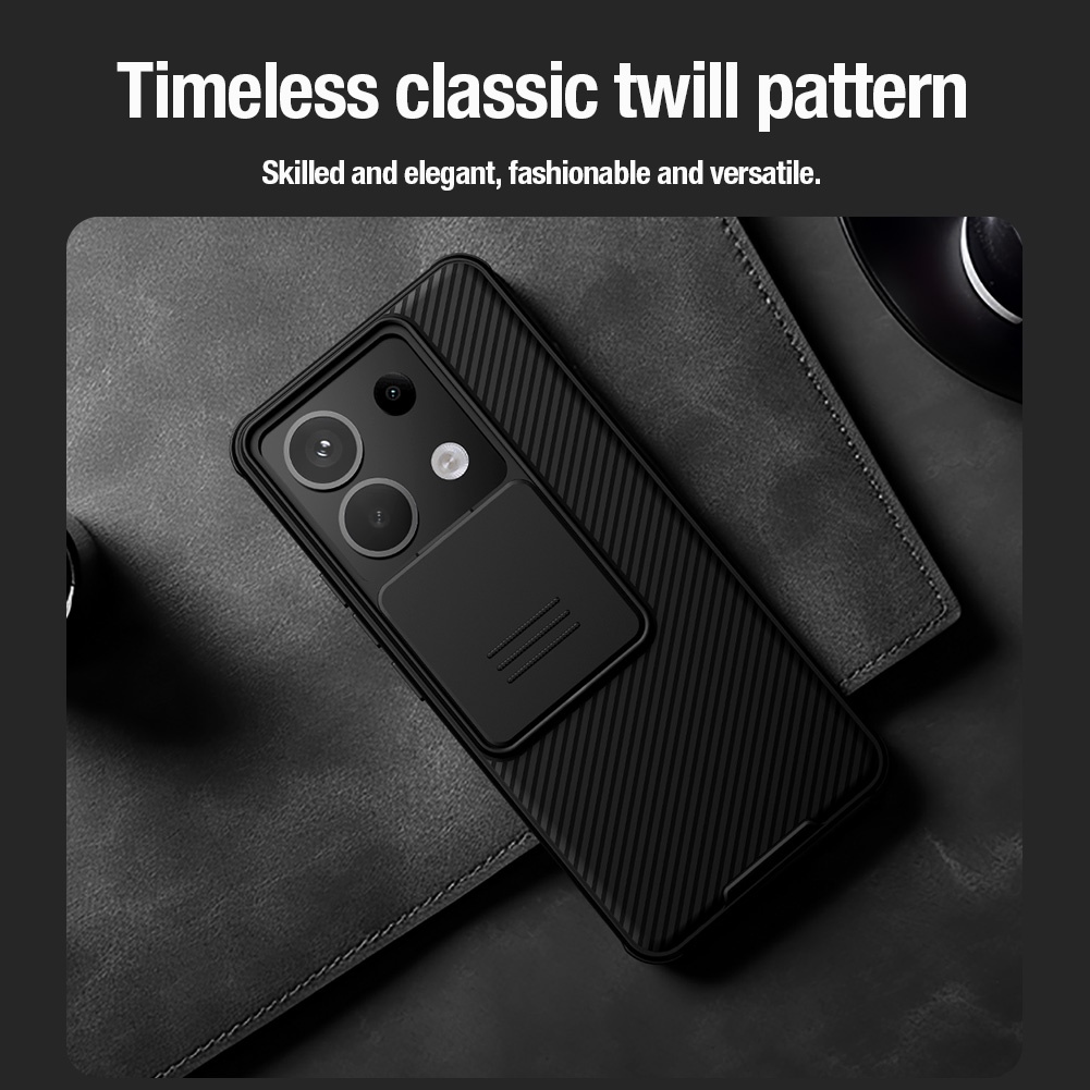 Ốp Điện Thoại Nillkin Bằng TPU + PC Chống Sốc Có Nắp Trượt Bảo Vệ Camera Cho Redmi Note 13 Pro 5G