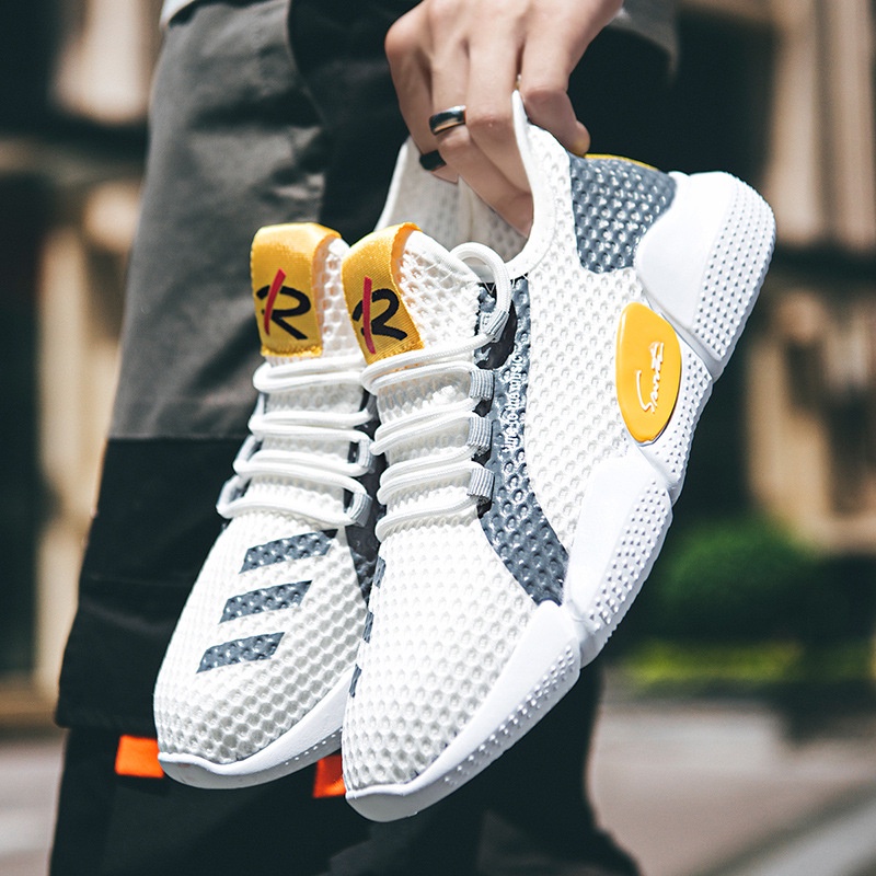 Flyknit Giày Thể Thao Nam Thoáng Khí Năng Động