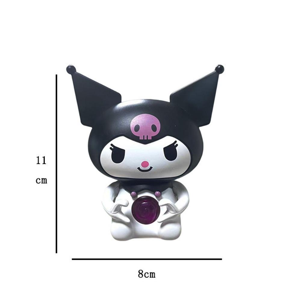 Mmluck kuromi Búp Bê Âm Thanh Phát Sáng Có Thể Nói i love you kuromi cinnamoroll Phát Âm Thanh Quà Tặng Cặp Đôi