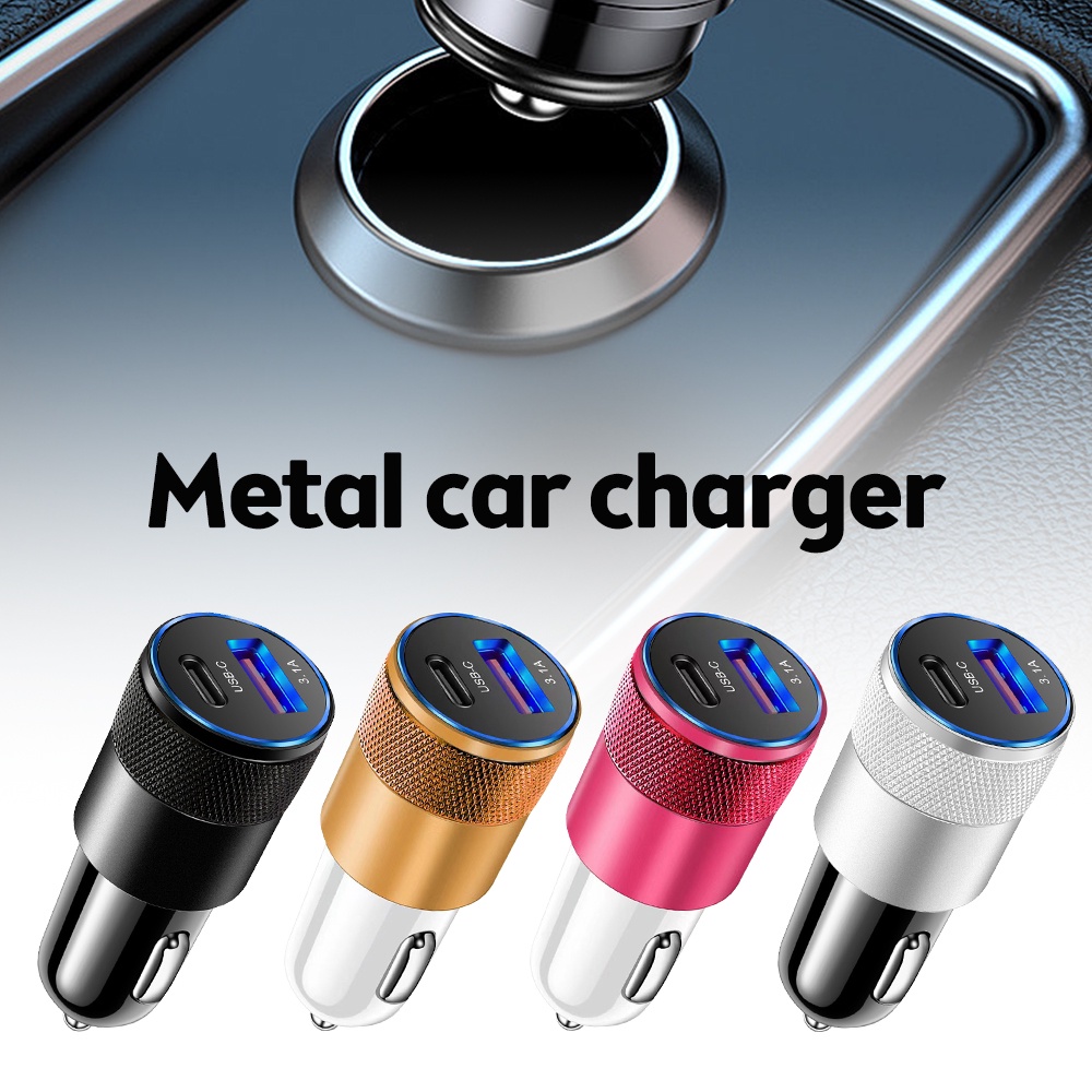 Tẩu Sạc Nhanh Cho iphone 13 / 12 / 11 Trên Xe Ô Tô