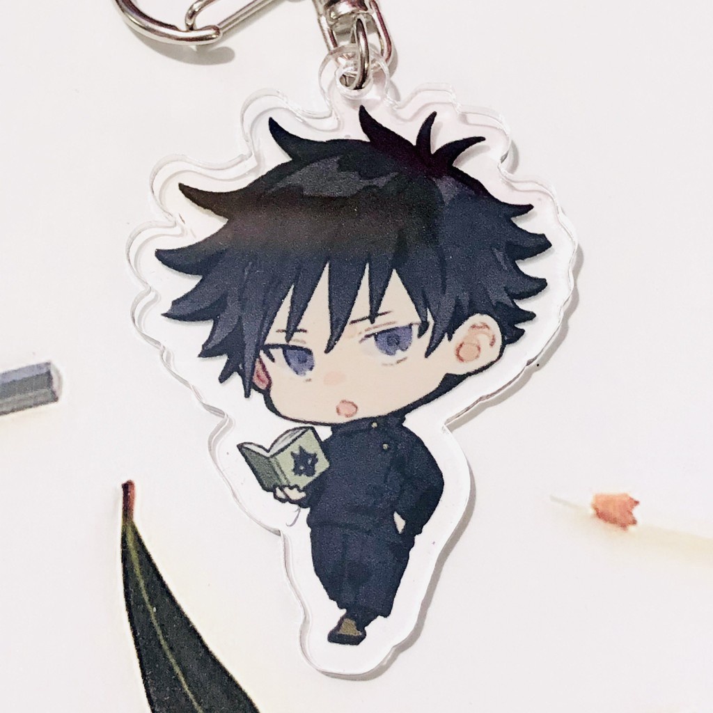 Móc khóa JUJUTSU KAISEN Chú Thuật Hồi Chiến ver ĐỨNG anime chibi xinh xắn