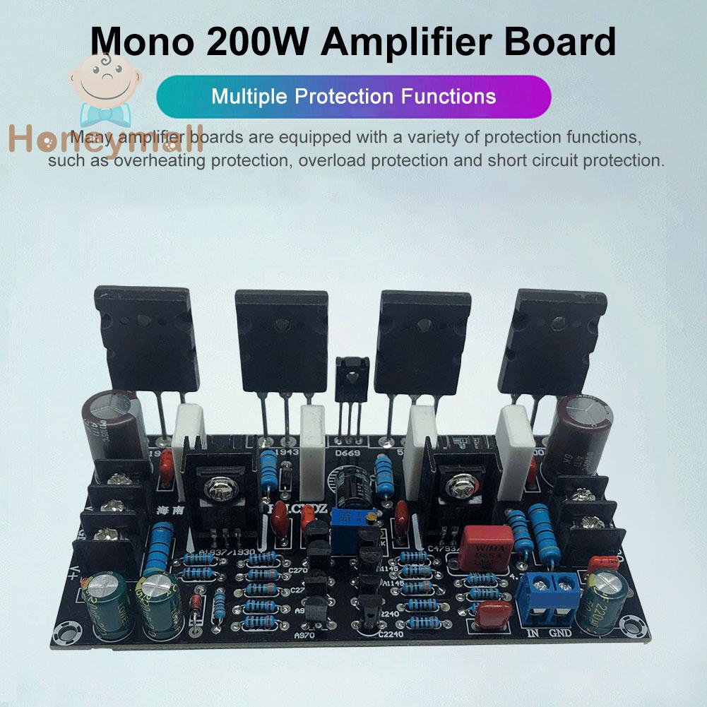 Mô-đun Khuếch Đại Âm Thanh Kỹ Thuật Số mono 1943 + 5200 mono 200w diy